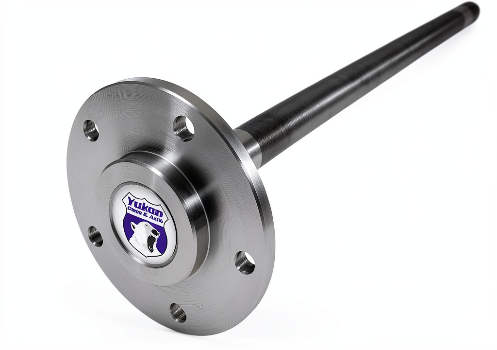 Yukon 1541H rear left axle installed in a classic GM truck