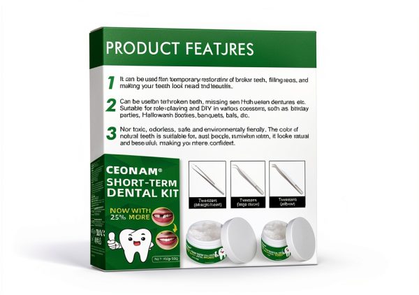 SmileFix Tooth Repair Kit Eco Dental 60g-3