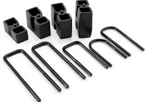 Skyjacker 2" Lift Block and U-Bolt Kit BUK2061 – Iron, Specific Fit-0