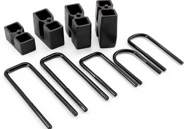 Skyjacker 2" Lift Block and U-Bolt Kit BUK2061 – Iron, Specific Fit-0