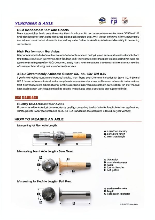 Yukon Gear & Axle (YA W26030) Disconnect Axle Delete Kit for Dodge 30-Spline Dana 60 Front Differential-2